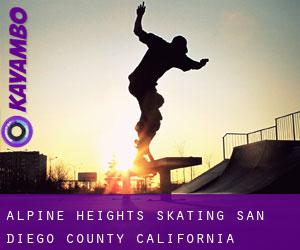 Alpine Heights skating (San Diego County, California)