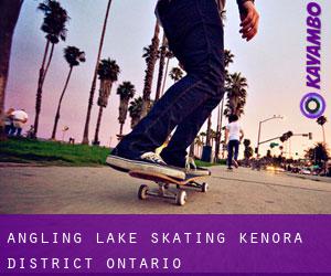 Angling Lake skating (Kenora District, Ontario)