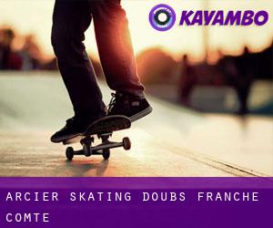 Arcier skating (Doubs, Franche-Comté)