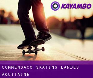 Commensacq skating (Landes, Aquitaine)