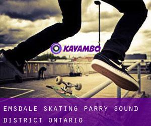 Emsdale skating (Parry Sound District, Ontario)