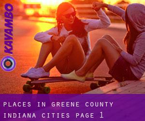 places in Greene County Indiana (Cities) - page 1