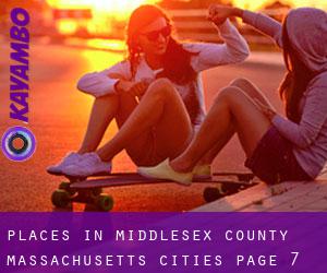 places in Middlesex County Massachusetts (Cities) - page 7