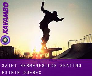 Saint-Herménégilde skating (Estrie, Quebec)